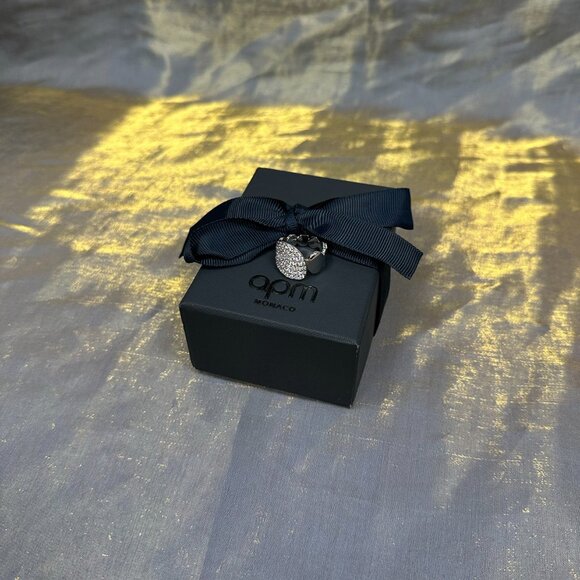 APM Monaco Galet Sterling Silver Silver Ring - Picture 3 of 4